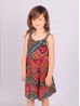 Kids Colorful Super Soft Flounce Fashion Dress (6-10  Yrs) 